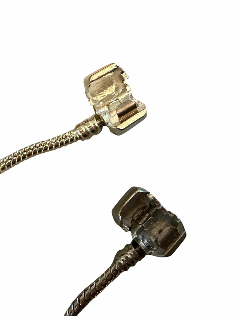 Mixed Charm Beads and Silver Chains